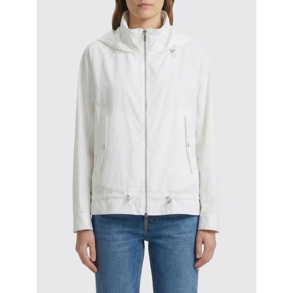 Moorer Women Rya-Wfc Jacket Moorer In Cotton And Linen Canvas